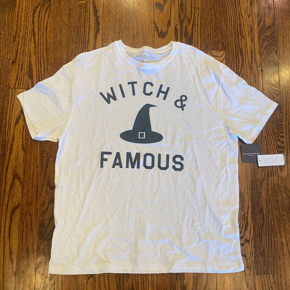 NWT Grayson Threads Witch and Famous‎ T-shirt Size Small